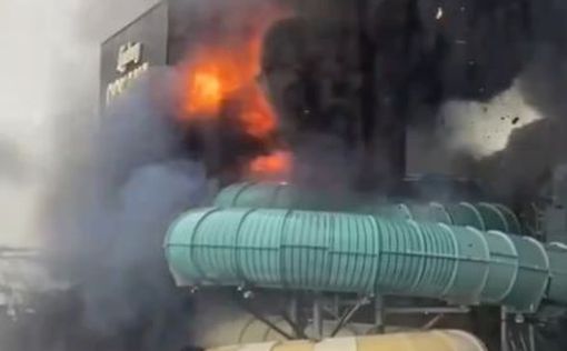 В Гетеборге пожар уничтожил новый аквапарк