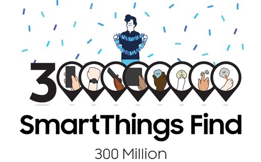 Samsung SmartThings Find преодолел отметку в 300 миллионов