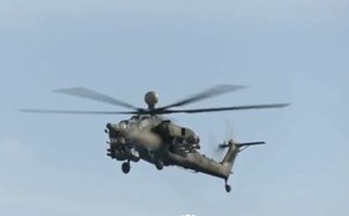 В РФ показали применение боевых вертолетов в Украине: видео