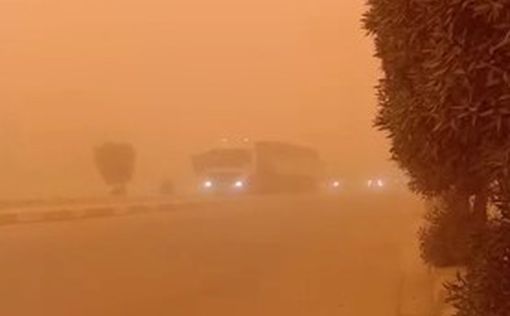 На Ирак обрушилась песчаная буря (видео)