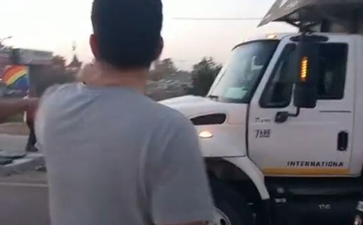 Солдат задержан полицией в Негеве: Направил грузовик в сторону протестующих