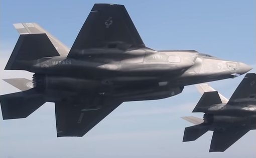 Истребитель F-35 сбивает иранские беспилотники-невидимки – видео ВВС Израиля