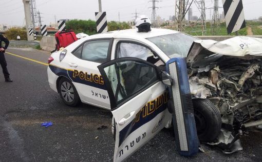 В погоне за арабом полицейские неслись по встречной полосе