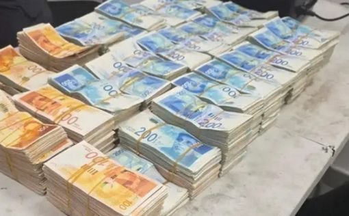 Полицейские конфисковали 4 миллиона шекелей наличными во время рейда в Негеве