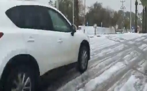 Видео: сильный град в Ашкелоне