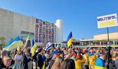 Митинг в поддержку Украины в Тель-Авиве в годовщину вторжения. 24.02.2023 | Фото 41