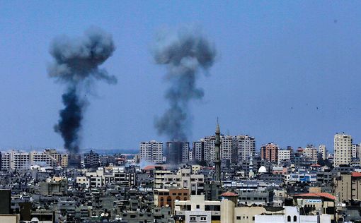 Сильнейший взрыв в центре Газы