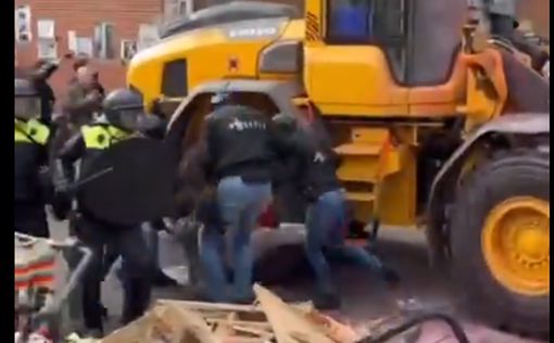 Пропалестинские студенты столкнулись с полицией в Амстердаме: десятки арестов